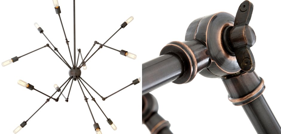 Люстра Eichholtz Ceiling Lamp Spider 12 - Loft-Concept в Екатеринбурге