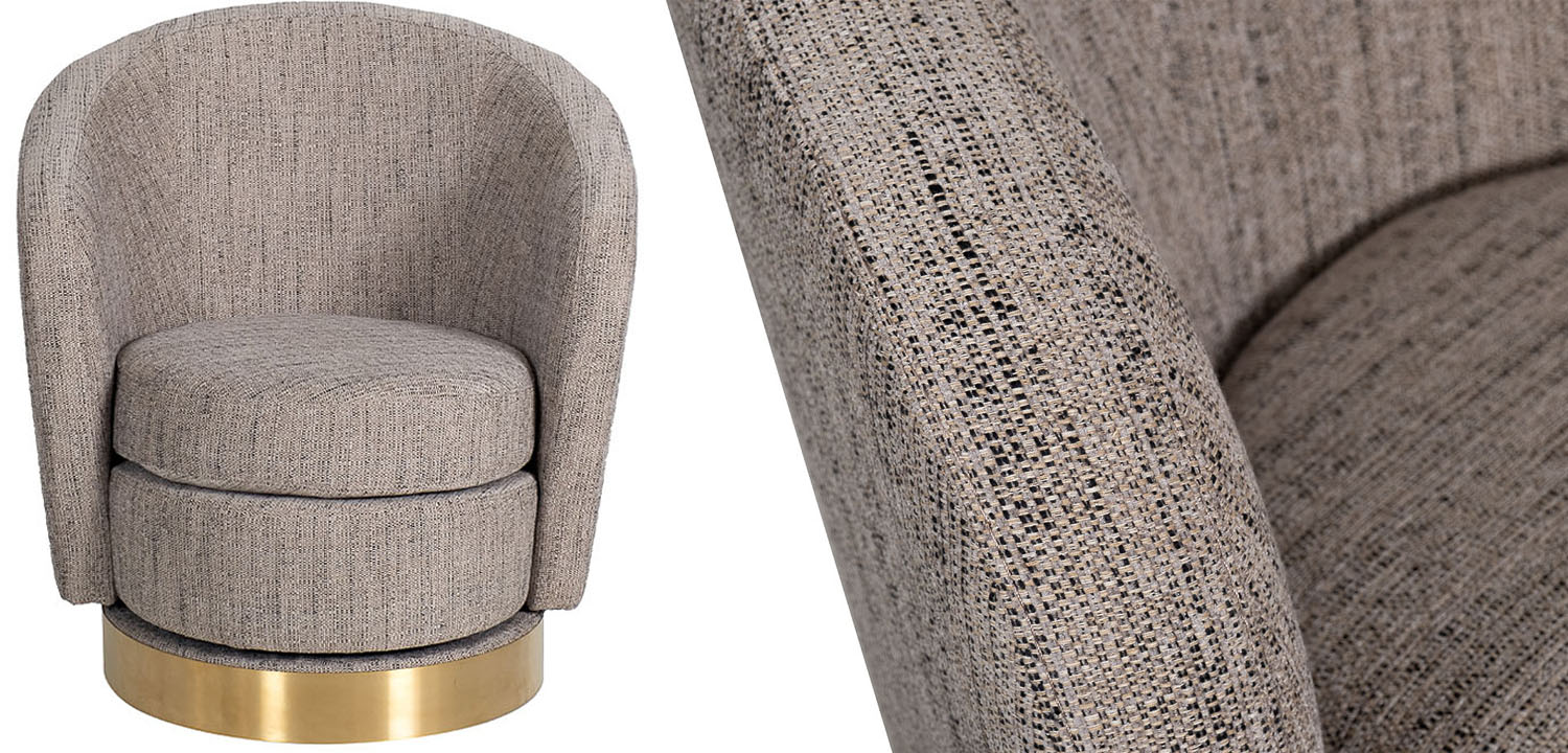 Кресло Julia Armchair Golden Belt - фото