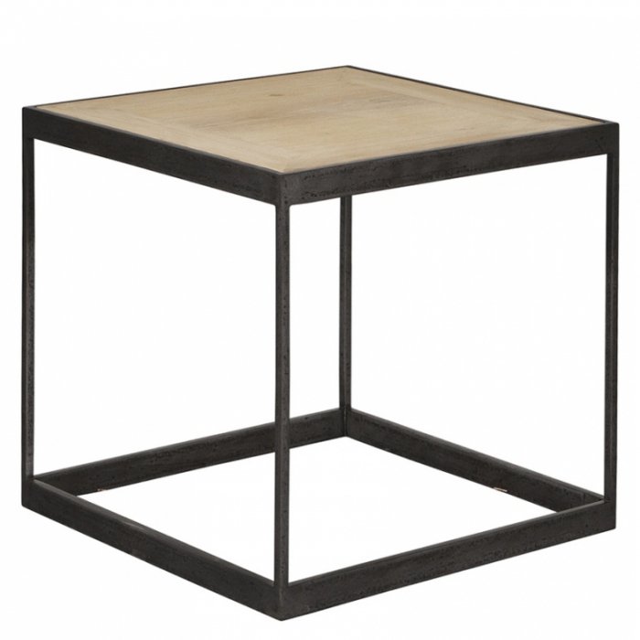 Приставной столик Industrial Oak Side Table  в Екатеринбурге | Loft Concept 