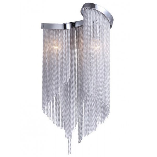 Бра Atlantis Chain Wall Lamp Black White Белый в Екатеринбурге | Loft Concept 