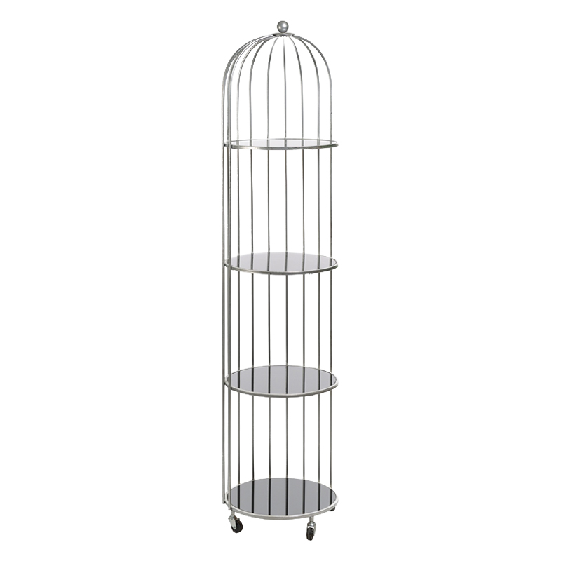 Стеллаж Cage Rack Silver Серебряный в Екатеринбурге | Loft Concept 