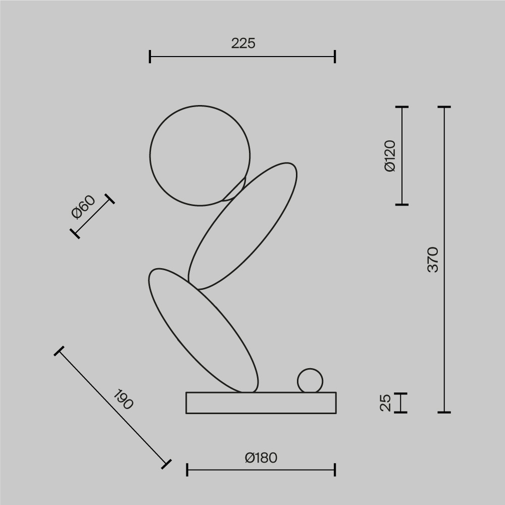 Настольный светильник Resonance 3000К 6Вт в Екатеринбурге