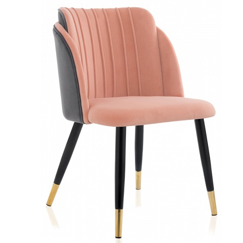 Стул Alester Chair pink Розовый (Rose) Серый (Gray) в Екатеринбурге | Loft Concept 