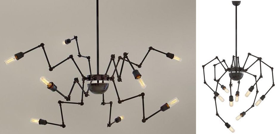 Люстра Eichholtz Ceiling Lamp Spider - Loft-Concept в Екатеринбурге