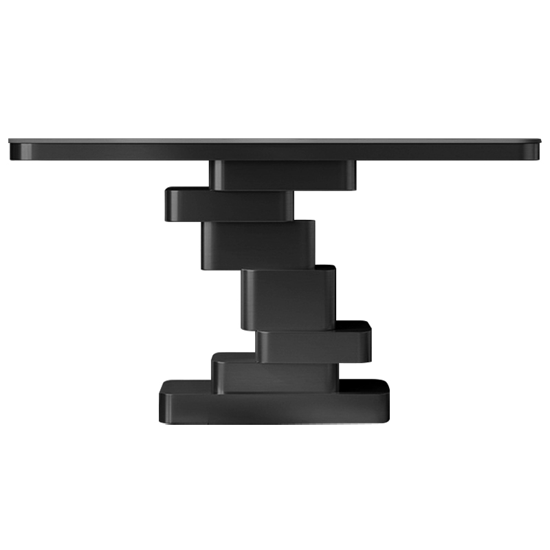 Консоль Maja Marble Metal Console Table Graphite Графит Черный Мрамор Nero в Екатеринбурге | Loft Concept 