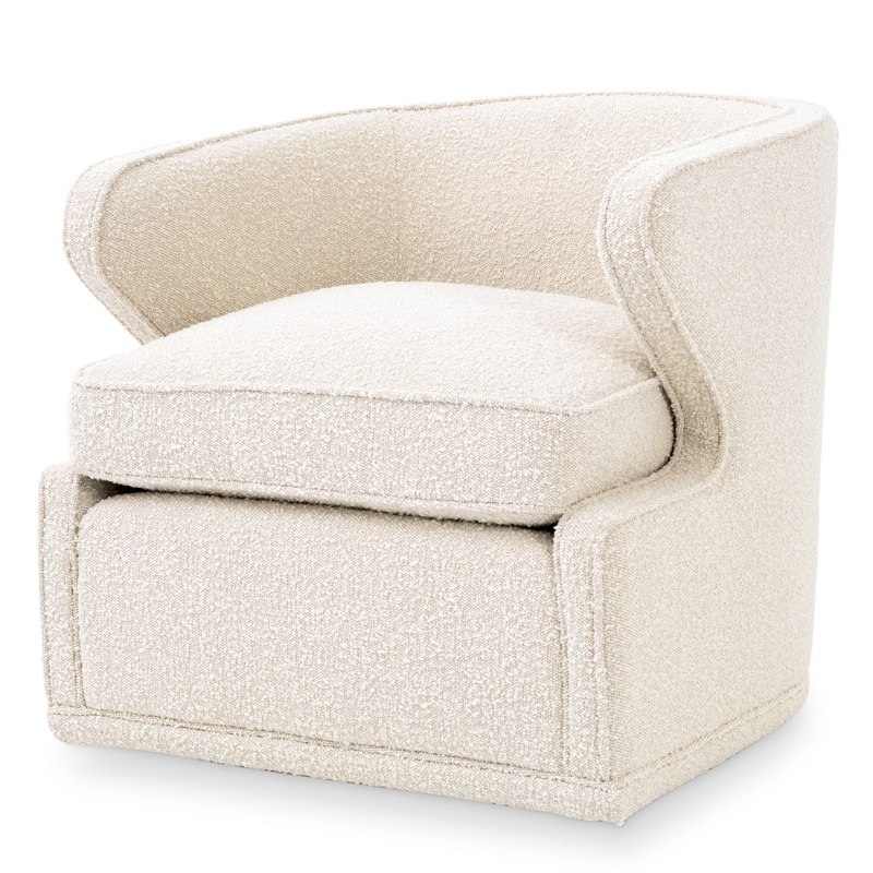 Кресло Eichholtz Chair Dorset Boucle cream Кремовый в Екатеринбурге | Loft Concept 