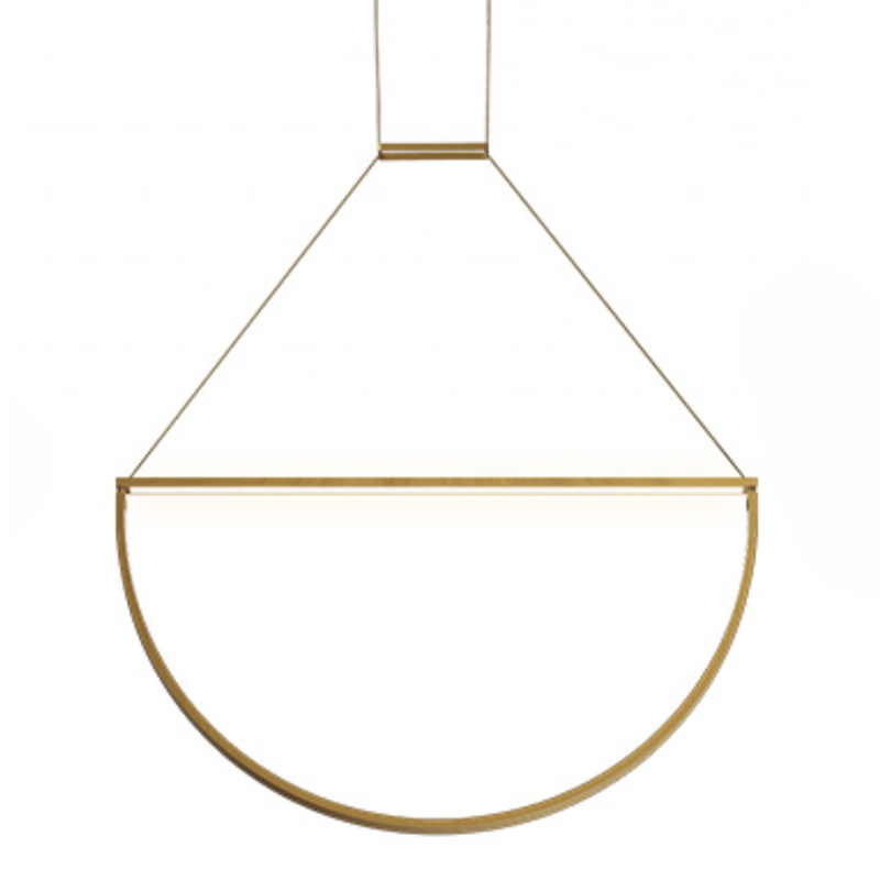 Подвесной светильник Solana Hanging lamp Золотой в Екатеринбурге | Loft Concept 