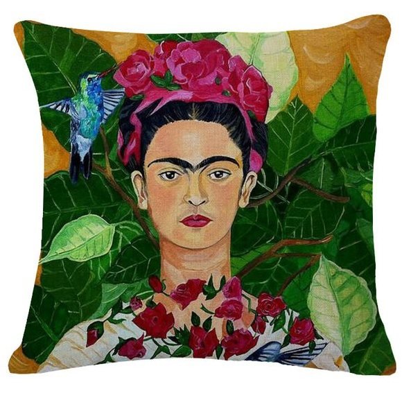 Декоративная подушка Frida Kahlo 4  в Екатеринбурге | Loft Concept 