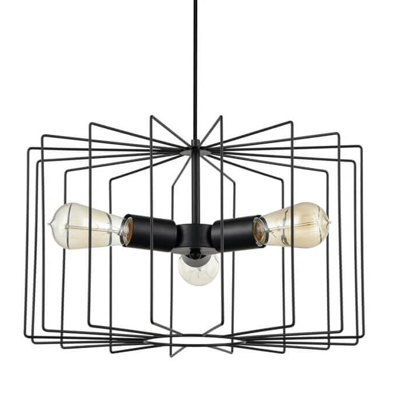 Люстра Cage Wire Color black Черный в Екатеринбурге | Loft Concept 