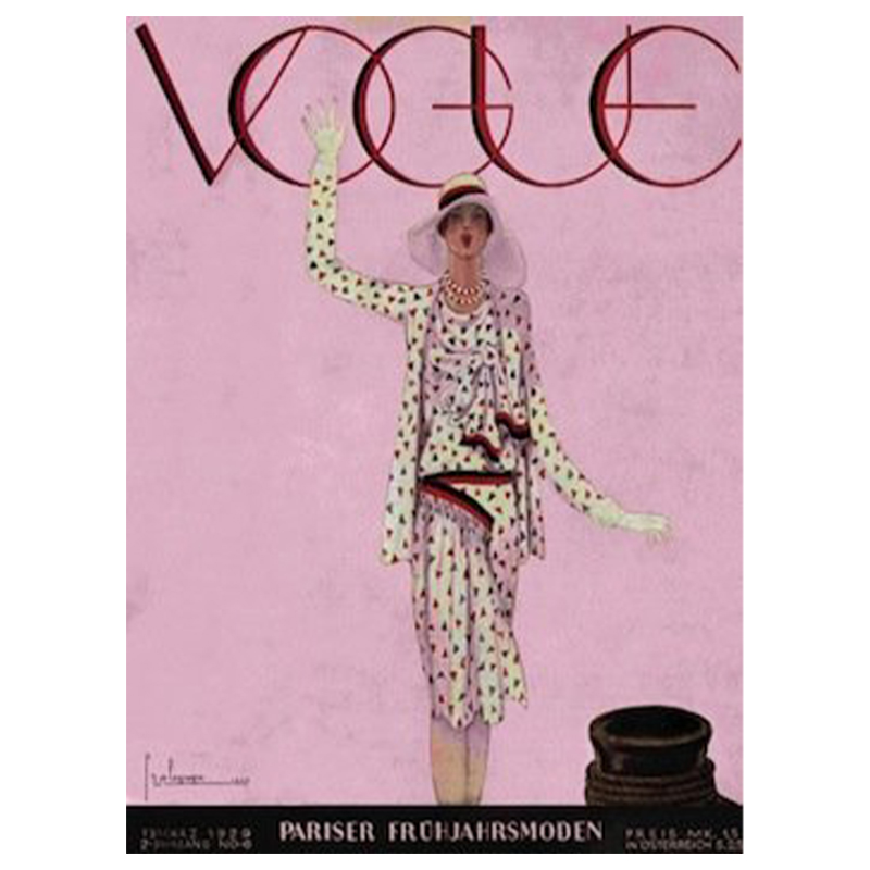 Постер Vogue Cover 1929 March  в Екатеринбурге | Loft Concept 