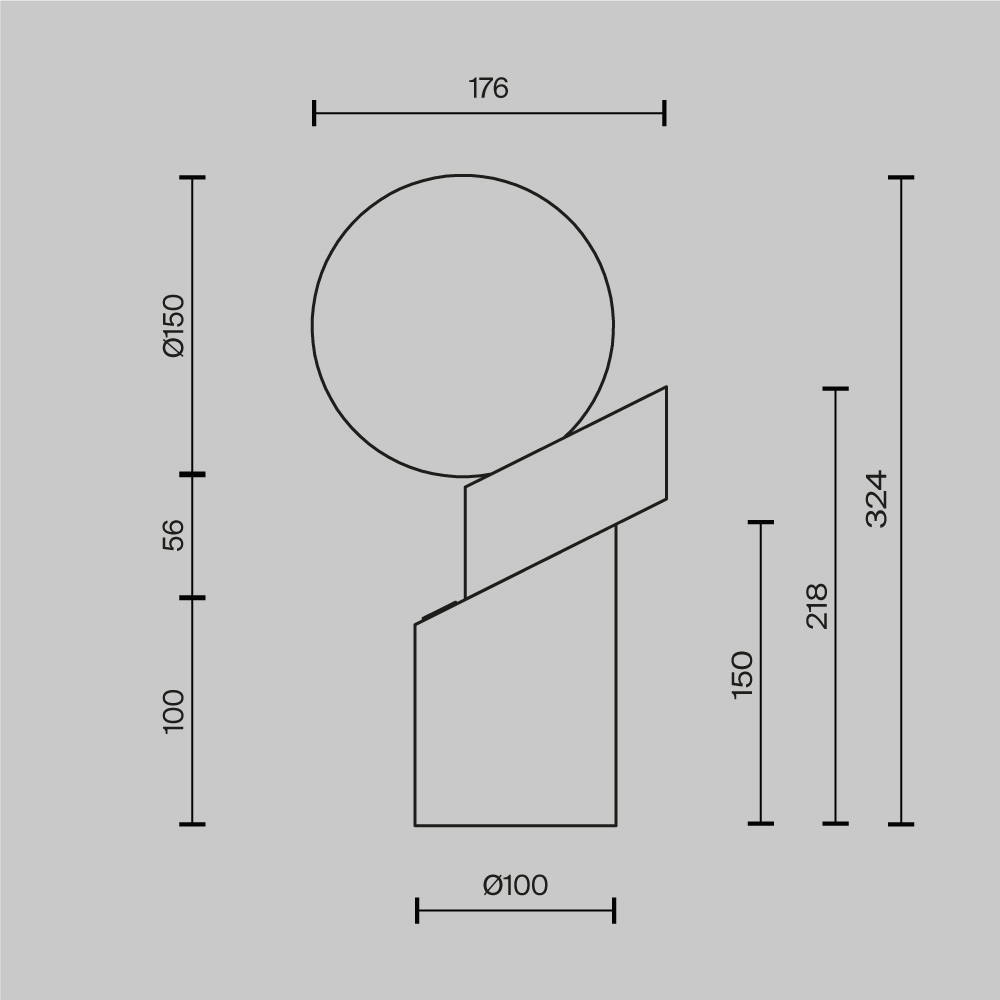 Настольный светильник Divario 3000К 3Вт в Екатеринбурге