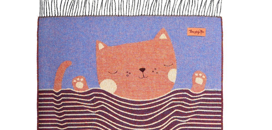 Плед CAT 1 Marzotto - Loft-Concept в Екатеринбурге