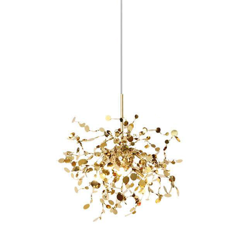 Люстра Terzani Argent Suspension Gold Pendant lamp 50 Золотой в Екатеринбурге | Loft Concept 