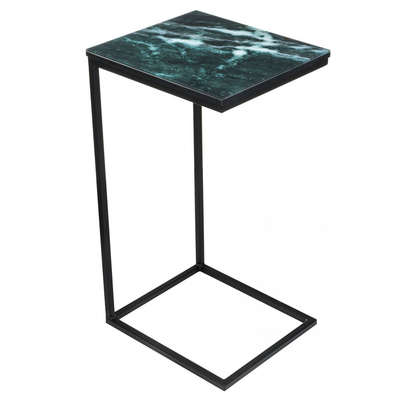 Приставной стол Zermatt Side Table malachite Малахит в Екатеринбурге | Loft Concept 