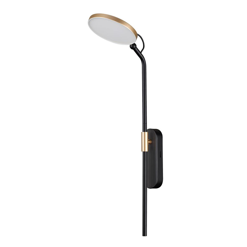 Бра Maxine Light Wall lamp Lantern Black Gold Черный Белый Золотой в Екатеринбурге | Loft Concept 