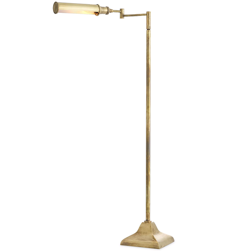 Торшер Eichholtz Floor Lamp Kingston Brass Латунь в Екатеринбурге | Loft Concept 