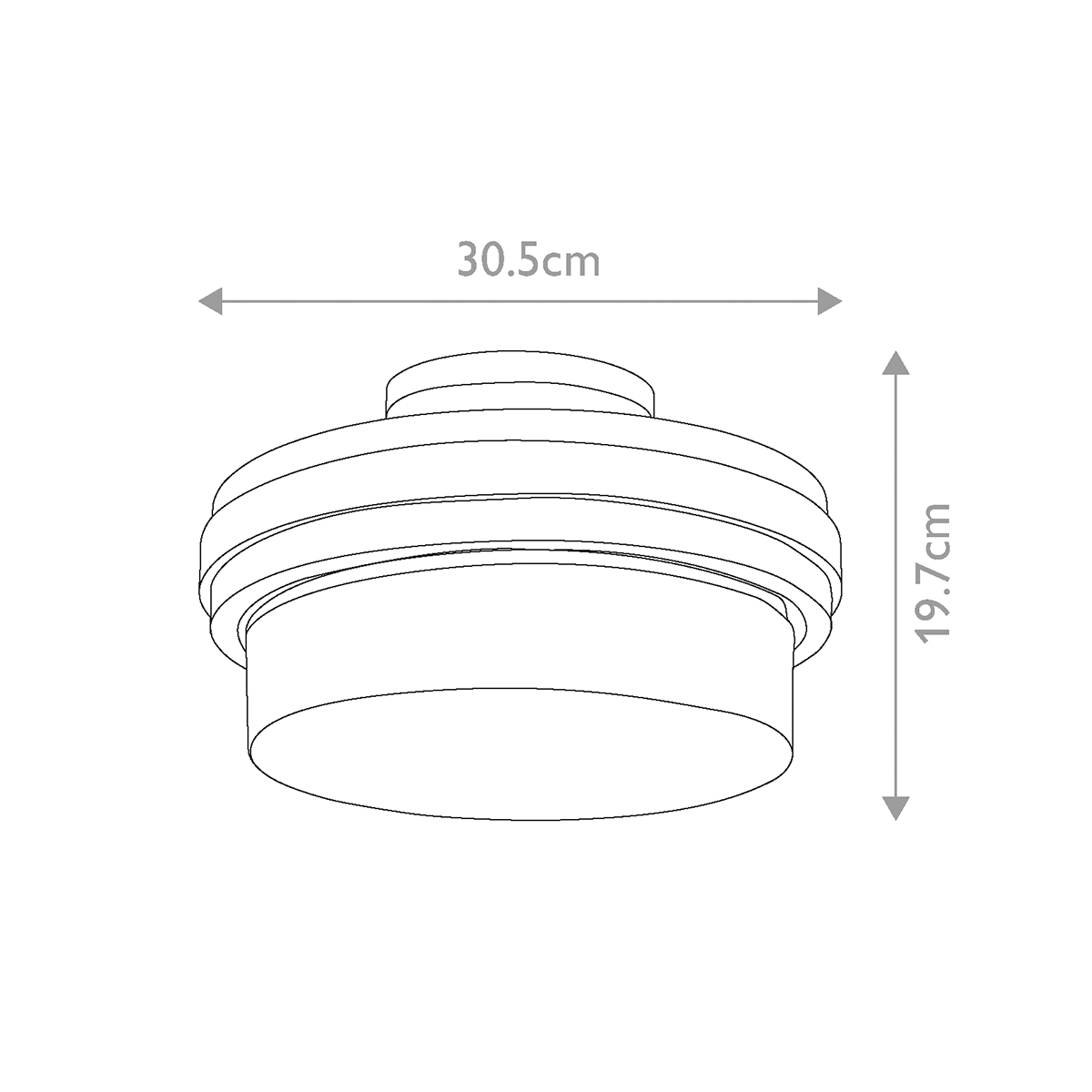 Потолочный светильник с прозрачным стеклянным плафоном с эффектом пузырьков Kichler в Екатеринбурге