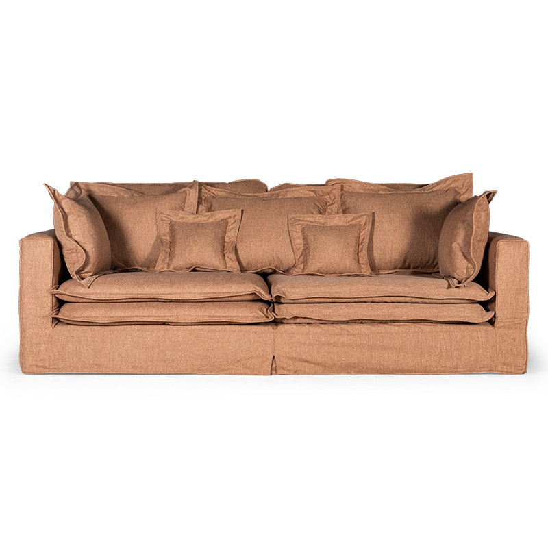 Диван Evelyn Textile Brown Sofa Коричневый в Екатеринбурге | Loft Concept 