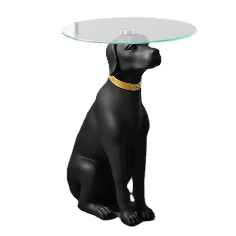 Приставной стол Black Dog Table Черный в Екатеринбурге | Loft Concept 