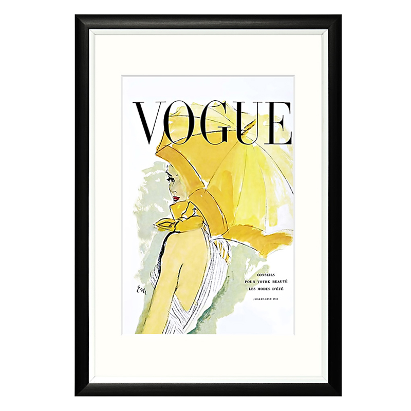 Постер Vogue July-August 1950 Мульти в Екатеринбурге | Loft Concept 