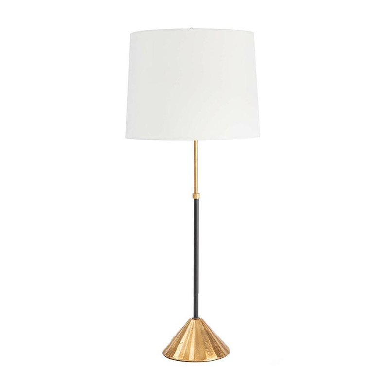 Настольная лампа Arleta Table lamp Белый Черный Золотой в Екатеринбурге | Loft Concept 