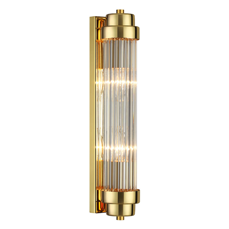 Бра Dirck Glass TUBE Sconce Gold Золотой в Екатеринбурге | Loft Concept 