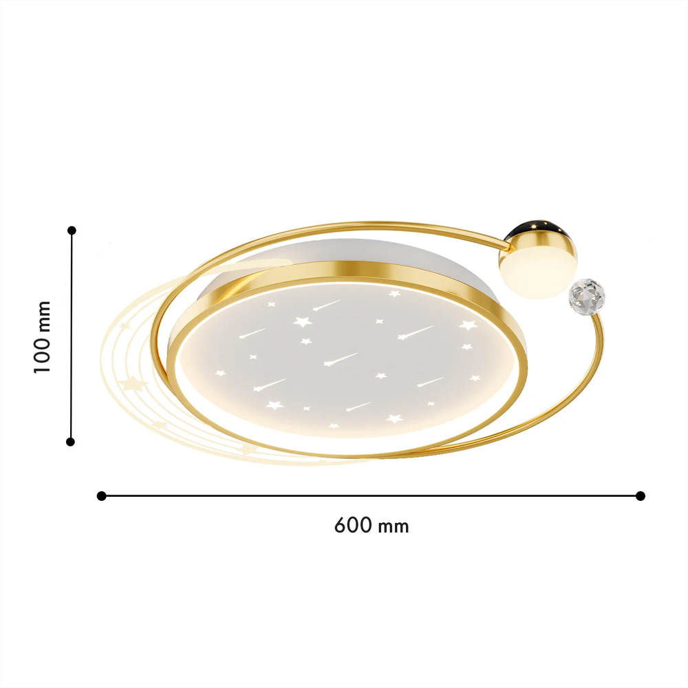 Потолочный светильник с эффектом звездного неба Space of Magic в Екатеринбурге