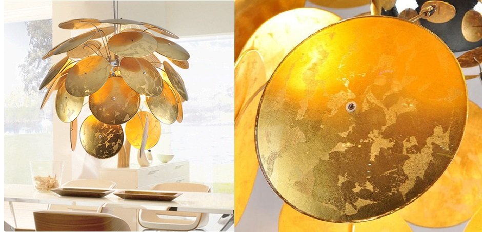 Люстра Discoco Gold Leaf - Loft-Concept в Екатеринбурге