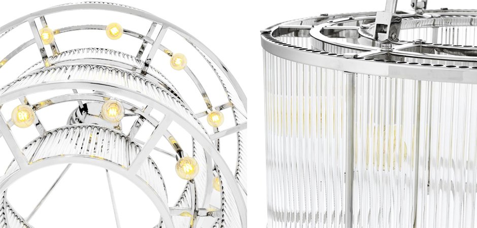 Люстра Chandelier Bernardi Nickel - Loft-Concept в Екатеринбурге