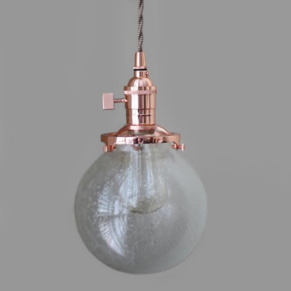 Подвесной светильник Bubble Sphere Glass Copper Медь в Екатеринбурге | Loft Concept 