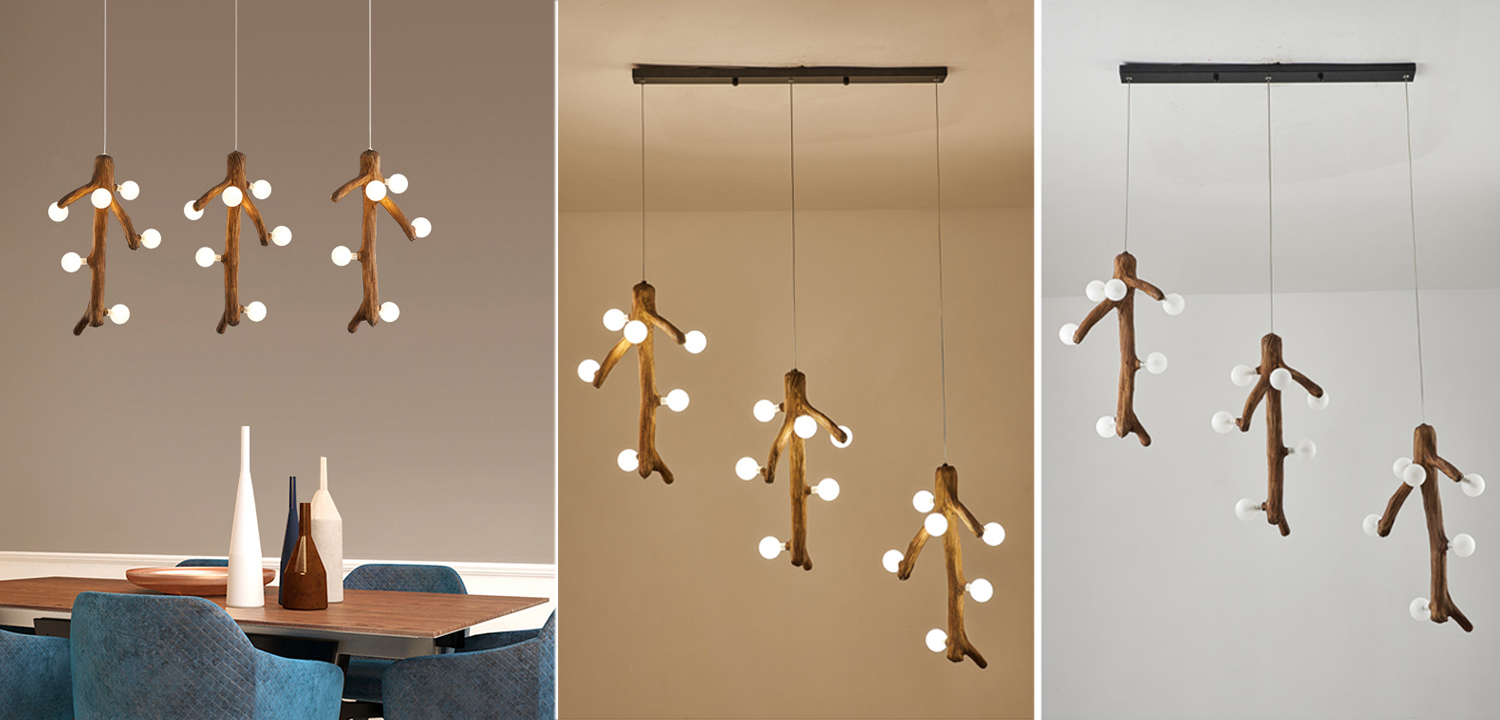 Подвесной светильник Tree branch Pendant - фото №1