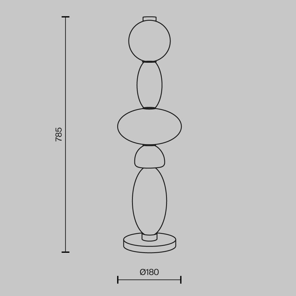 Настольный светильник Adore 3000К 23Вт в Екатеринбурге