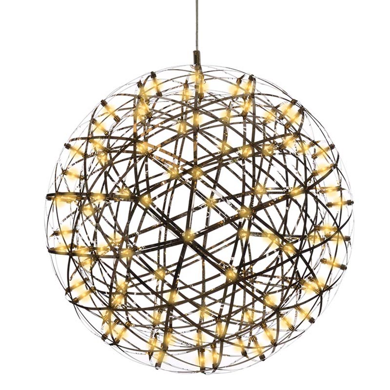 Люстра Moooi 3D Sphere Yellow lamp M Хром в Екатеринбурге | Loft Concept 