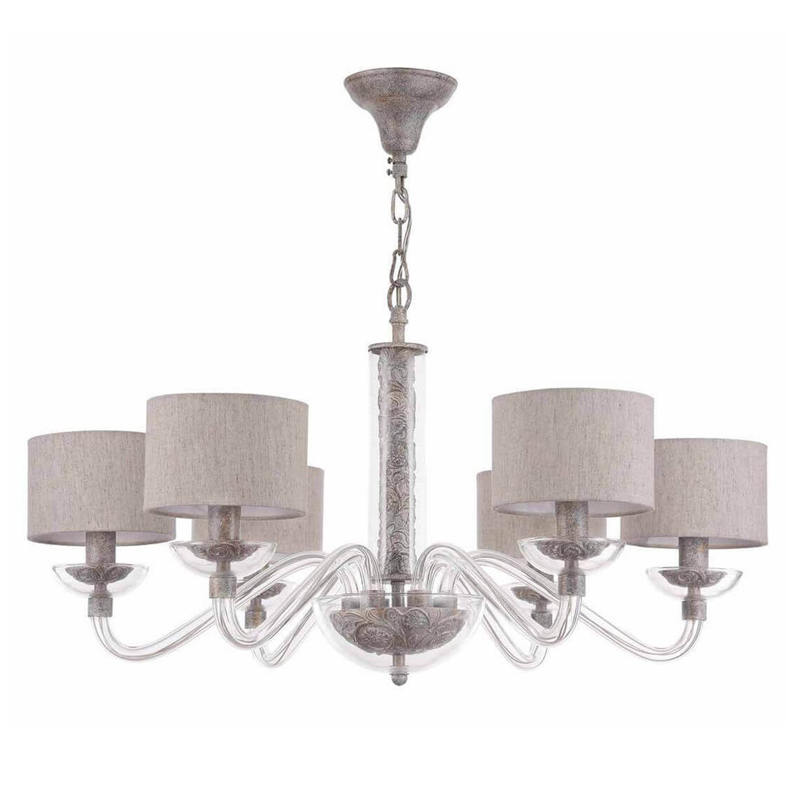 Люстра Sabella Light Chandelier 6 lamp Серый в Екатеринбурге | Loft Concept 