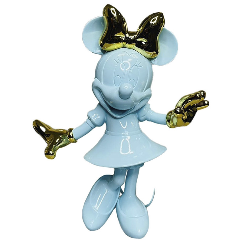 Статуэтка Минни Маус голубого цвета Minnie Mouse Blue Figurine  Голубой в Екатеринбурге | Loft Concept 