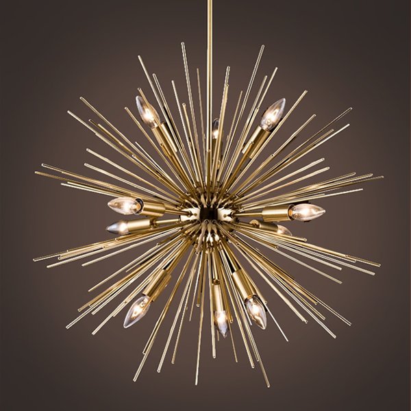 Люстра Astra Chandelier Sputnik Gold 60 Золотой в Екатеринбурге | Loft Concept 