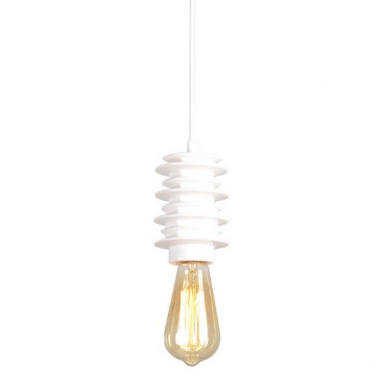 Подвесной светильник Insulator Pendant White Белый в Екатеринбурге | Loft Concept 