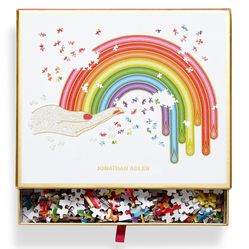 Пазлы RAINBOW HAND SHAPED PUZZLE Jonathan Adler Мульти в Екатеринбурге | Loft Concept 