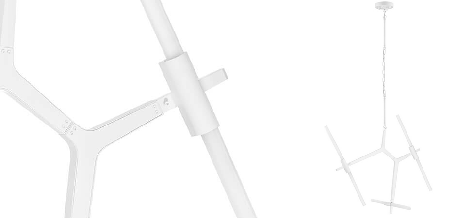 Люстра Агнес Chandelier White 6 Люстра Агнес Chandelier White 6 - Loft-Concept в Екатеринбурге