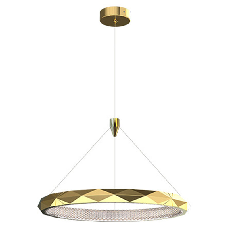 Люстра Horizontal Ring Gold Chandelier Золотой в Екатеринбурге | Loft Concept 