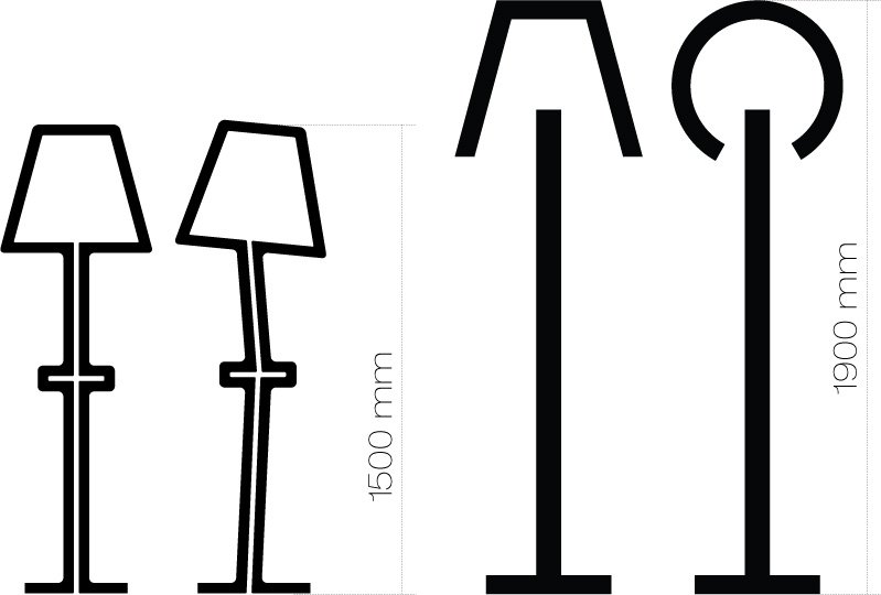 Торшер Flat O в Екатеринбурге