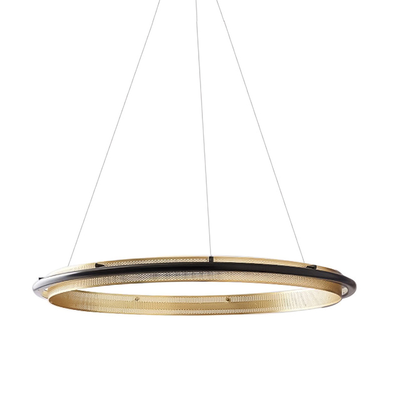 Люстра Gold ring horizontal pendant Золотой в Екатеринбурге | Loft Concept 