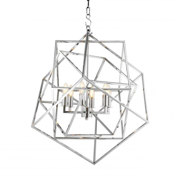 Eichholtz Lantern Matrix Nickel Никель в Екатеринбурге | Loft Concept 