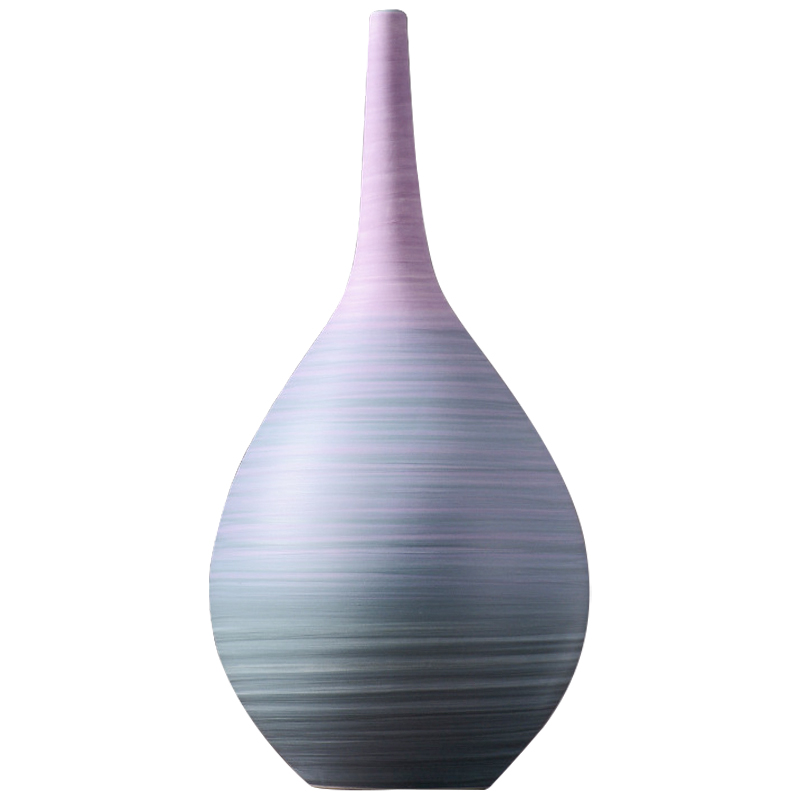 Ваза Gradient Vase 35 Сиреневый Голубой Мульти в Екатеринбурге | Loft Concept 