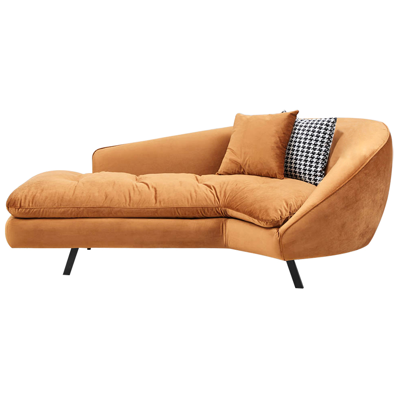 Диван Evangeline Caramel Sofa Карамель Черно-белый в Екатеринбурге | Loft Concept 