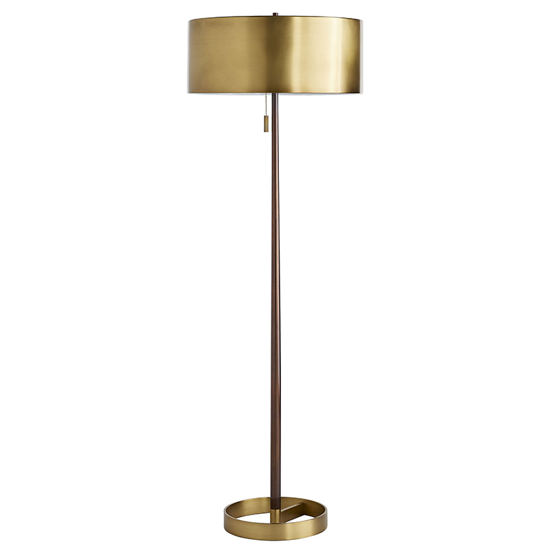 Торшер Arteriors VIOLETTA FLOOR LAMP Латунь в Екатеринбурге | Loft Concept 