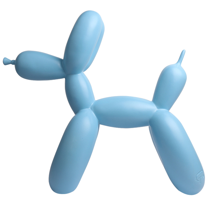 Статуэтка Jeff Koons Balloon Dog Matte Blue Голубой в Екатеринбурге | Loft Concept 