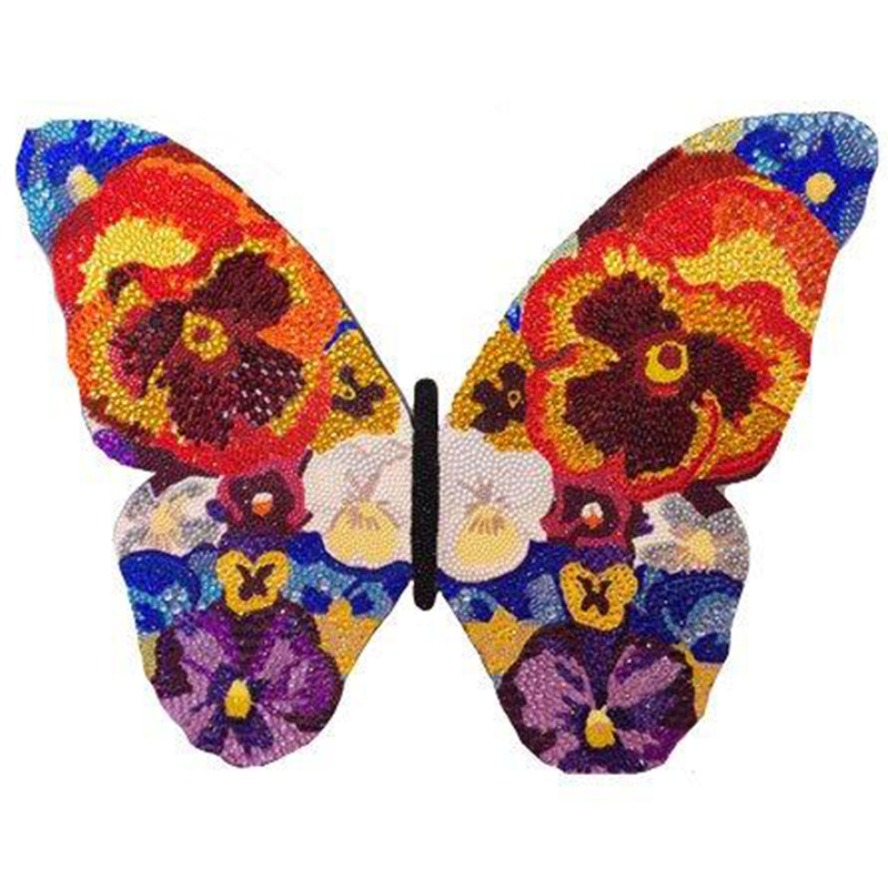 Картина “Pansy Bedazzled Butterfly Cut Out” Мульти в Екатеринбурге | Loft Concept 