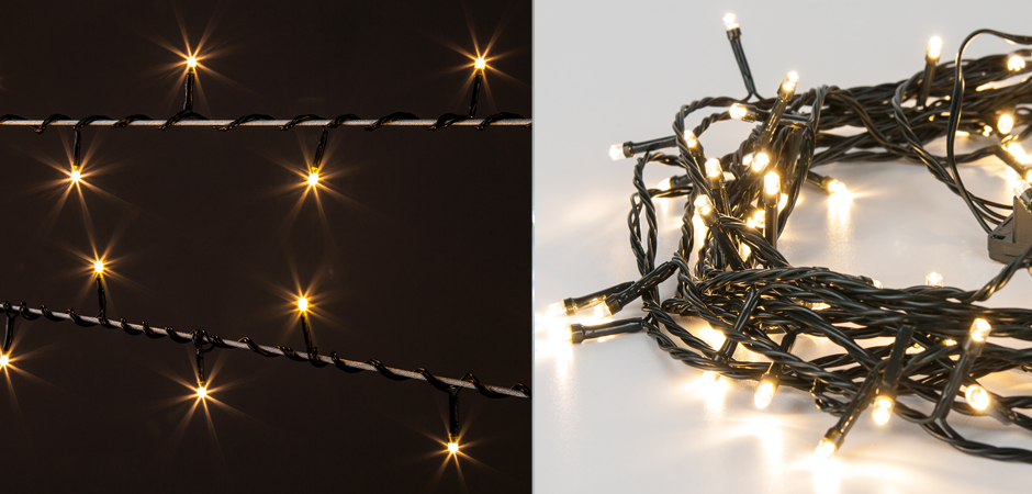 Интерьерная Гирлянда Теплый свет диодов - Loft-Concept в Екатеринбурге