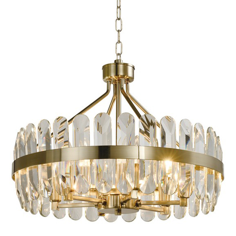 Люстра Genesia Chandelier Золотой Прозрачный (Transparent) в Екатеринбурге | Loft Concept 